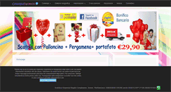 Desktop Screenshot of consegnapalloncini.it